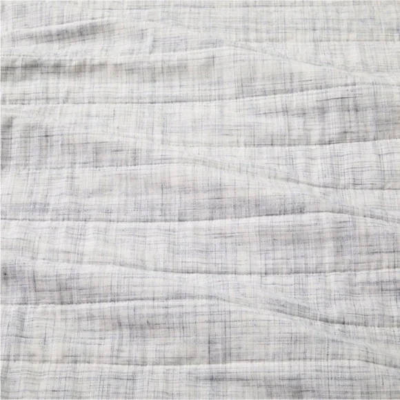 NWT King Channel Stitch Heathered Quilt Faded Blue - Hearth & Hand with Magnolia